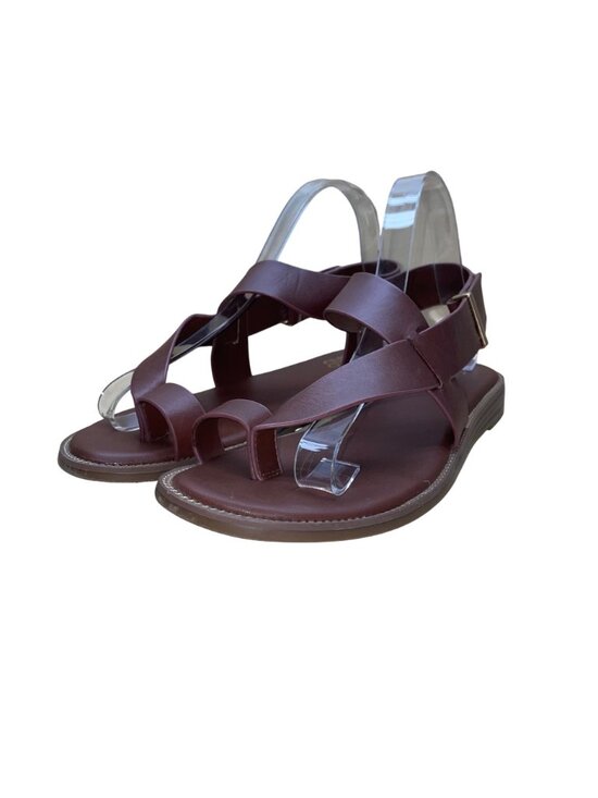 Franco Sarto Women’s Brown Leather Strappy Casual Gensi Sandals Size 8.5M main image 6